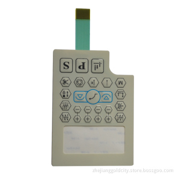 Good Sealing Sewing Machine Membrane Switch